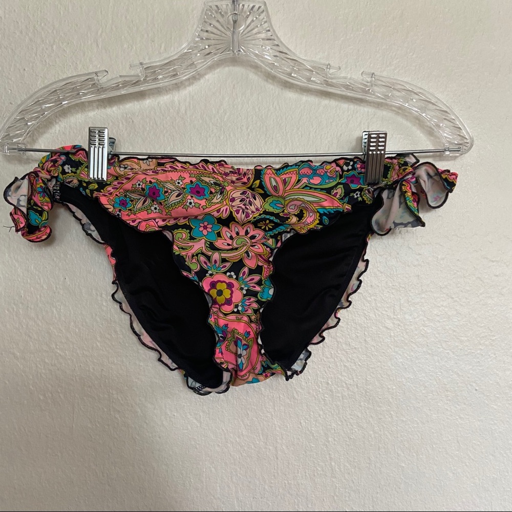 VS Floral Ruffle Bikini Bottom